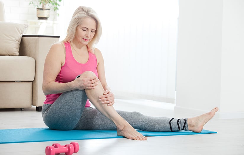 Программирование и упражнения для замены коленного сустава