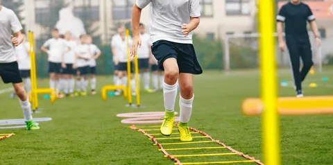 Особенности тренировки юных футболистов